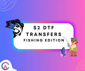 Fishing DTF Transfer Sheets – $2 Fishing Designs for Tees, Hoodies & Gifts – Heat Press Ready