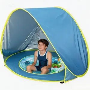 Sunshade Beach Tent, Portable Quick Setup Sunshade Tent, Suitable for Hiking- High Quality, Sunshade Umbrella, Hiking Shelter, Pop-up Tent, Lightweight Tent, High-quality Tent, Outdoor Sunshade Canopy, Family Outing