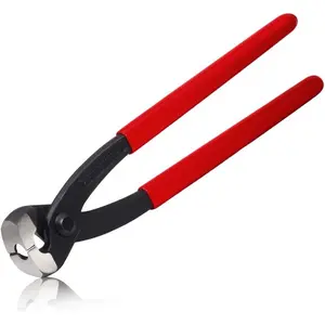 9 Inches Ear Clamp Pliers Front and Side Jaw Pinch Clamp Pliers Ear Clamp Pincers Crimping Tool Ear Hose Clamps Tool Clamp Pincer Clamp Crimping Tool Nail Puller