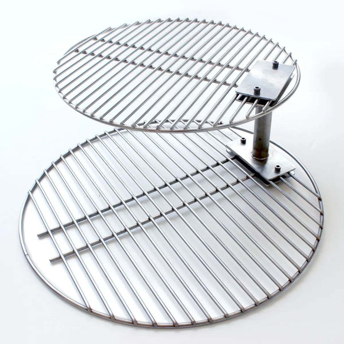 Smokeware Grate Stacker + TOP Grill Grate - Combo for Kamado Grills