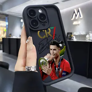 Popular and fashionable football sport C-CR7 Phone Case Protective Phone Cover Suitable for iPhone 17 16e 16 15 14 13 12 11 Mini Pro Max Air X XR XSMAX 8 7 Plus Anti Fall Soft TPU Back Cover
