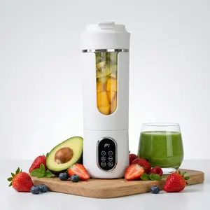 Portable USB Rechargeable Mini Blender &Juicer, Blender for Shakes, Fruit & Vegetable Juicer, Easy To Clean, Suitable for Sports Exercise and Fitness, Ice Maker Machine,Gift, Portable Smoothie Blender, USB Rechargeable Blenders