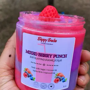Mixed Berry Punch Sugar Scrub