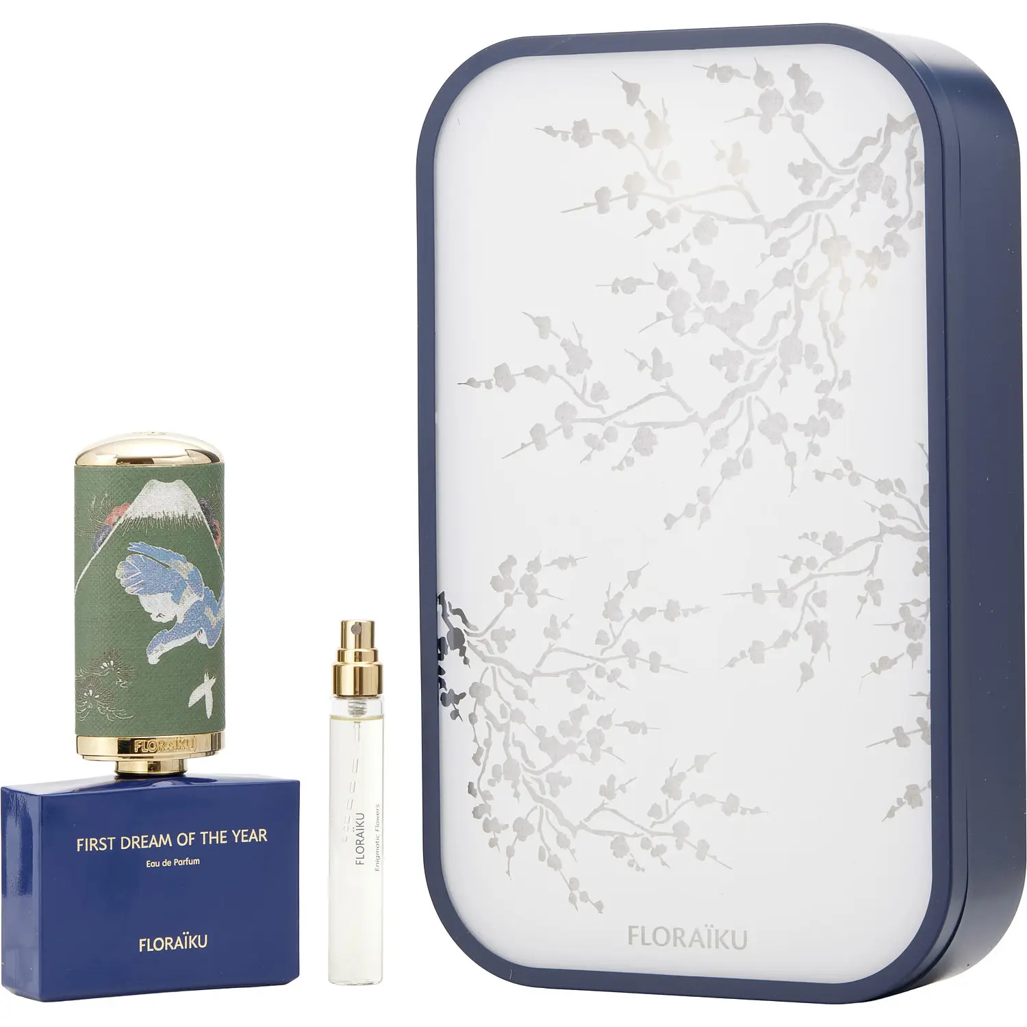 Floraiku First Dream Of The Year Set-Eau De Parfum Spray 1.7 Oz & Eau De Parfum 0.33 Oz Mini For Unisex Floraiku First Dream Of The Year Set-Eau De Parfum Spray 1.7 Oz & Eau De Parfum 0.33 Oz Mini For Unisex