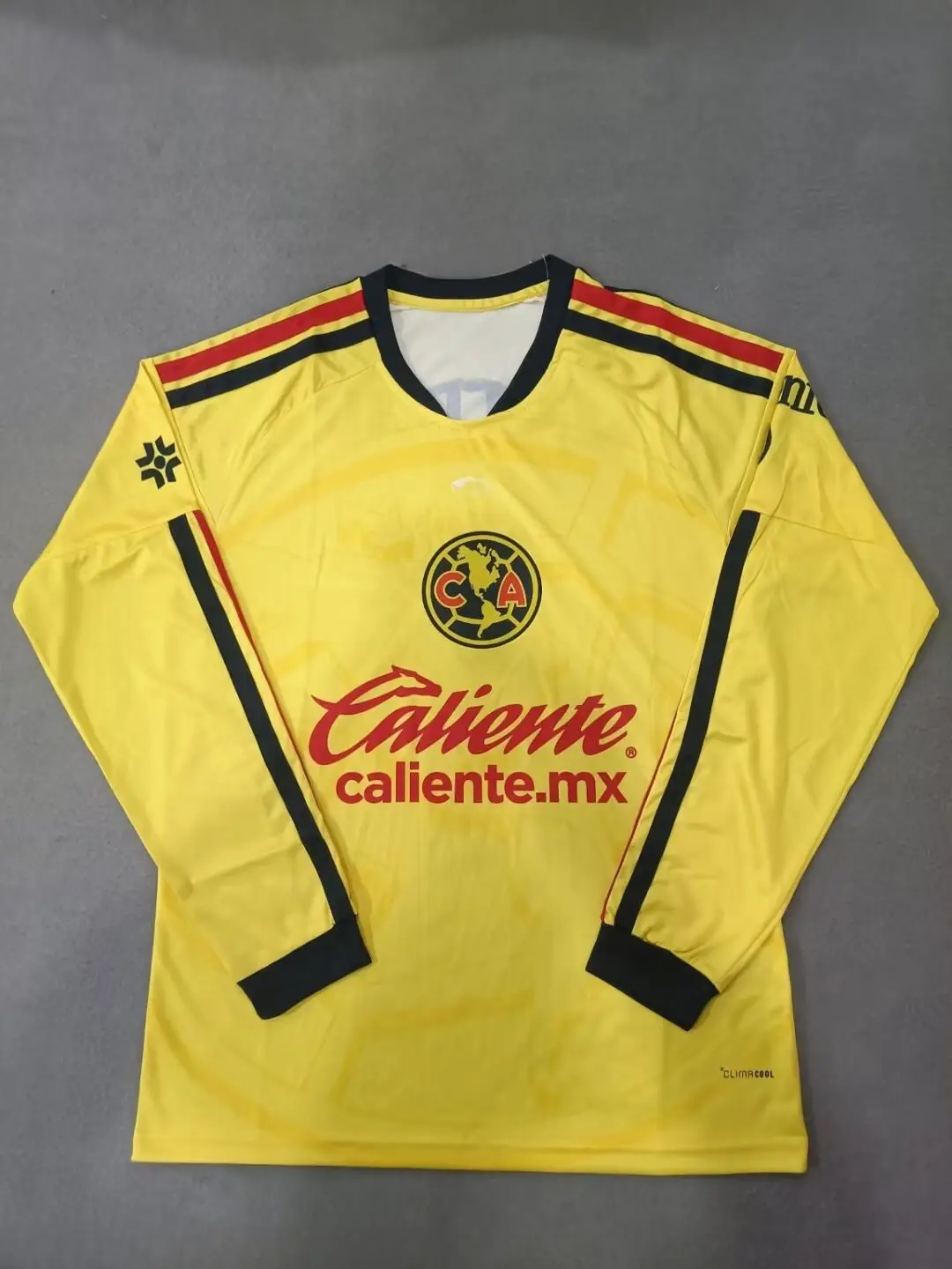 Club America 26-27 Home Long Soccer Jersey, All Size S-5XL, Breathable Game Day Sports Shirt, Short Sleeve, Quick-Dry Football Shirt, Fans Jersey