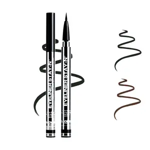sacheu Eyeliner STAY-N - All-Day Liquid Eyeliner - flexible tip, felt-tip brush, smudge-proof, long-wear makeup