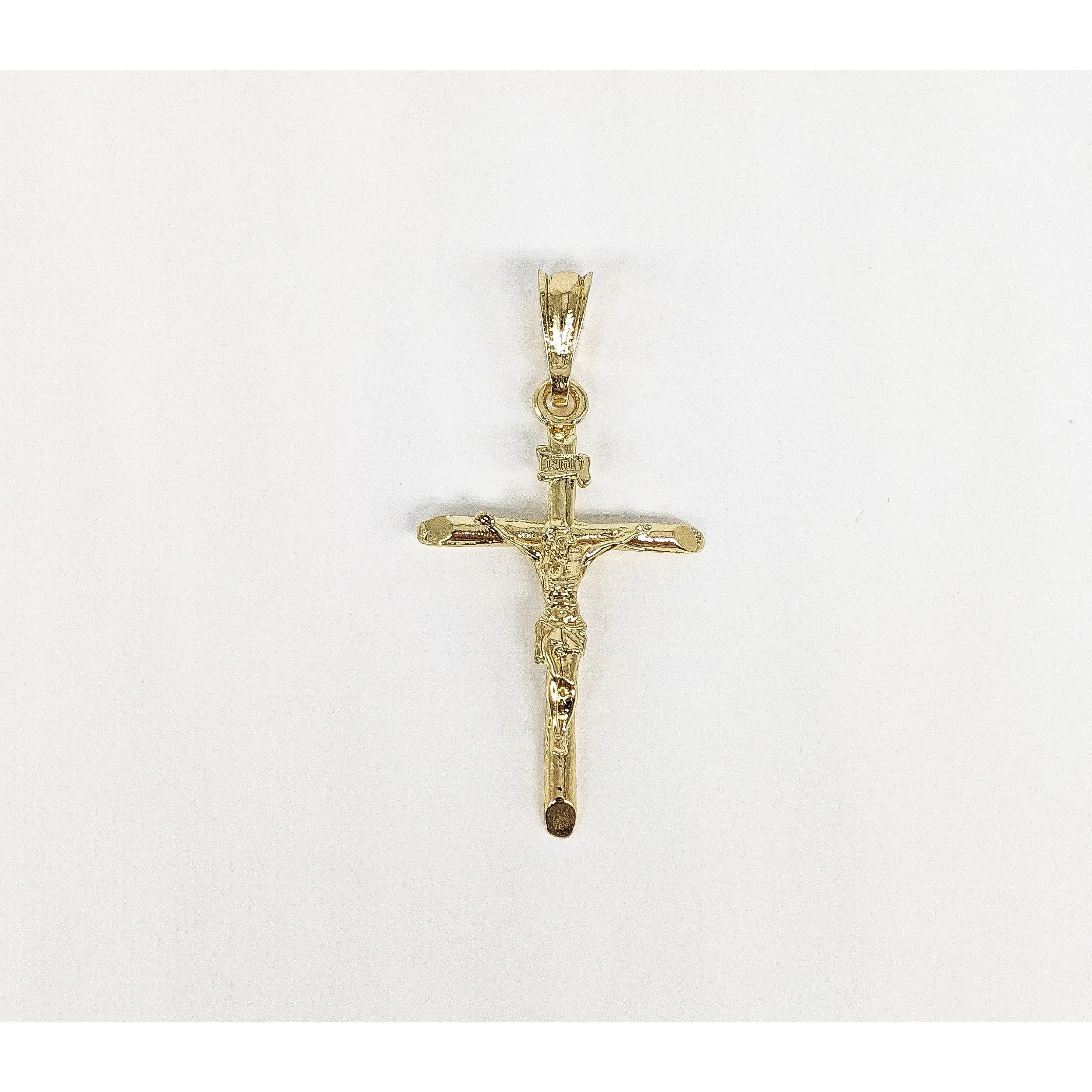 Plated Small Cross Pendant