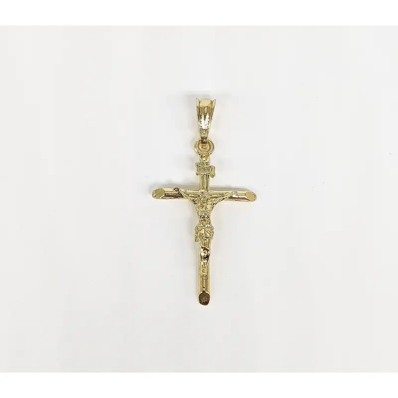 Plated Small Cross Pendant