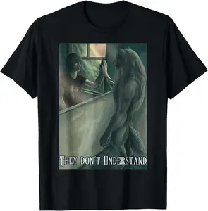 Funny Graphic T-Shirt - They Don't Understand Alpha Wolf T-Shirt - 100% Cotton Men & Women Relaxed Fit T-shirt