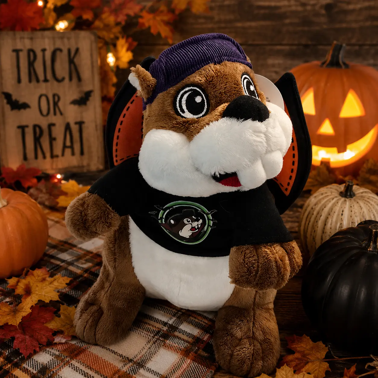 NEW Buc-ee's Halloween Bat Wing Plushie – Super Soft Limited Edition Stuffed Beave