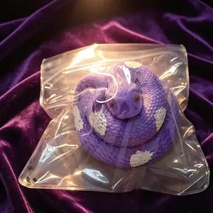Cute Coiled Python Squishy Anxiety Relief, Fidget Toy for Stress Relief, Squishy Fidgets, Oddly Satisfying Sensory Play, Perfect Gift for Relaxation, Stress Relieving Accessory