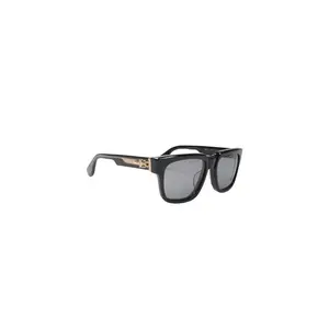 Box Officer Sunglasses "18K Gold Plated - Black" CHRM0407