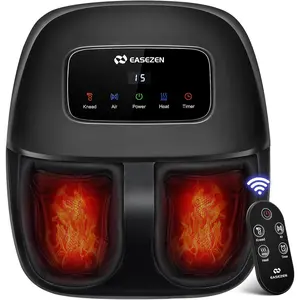 [Limited Releasel Foot Massager Machine with Heat, Shiatsu Foot Massager with Cordless Remote, 2026 Upgraded Deep Kneading, for Plantar Fasciitis, Neuropathy, Birthday Gifts for Women Mom Men Dad, homemassager men s birthday gift TikTokShopSpringGlowUp