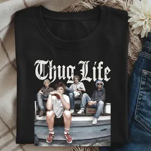 Golden Girls Thug Life Comfort Shirt, The Golden Girls Fan Shirt, Golden Girls Lover Gift, 80s TV Sitcom, Shirt For Women - scs16898