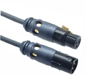 AMERICAN RECORDER PRO HD Gold Series Microphone Cable with Machined Aluminum Barrel
