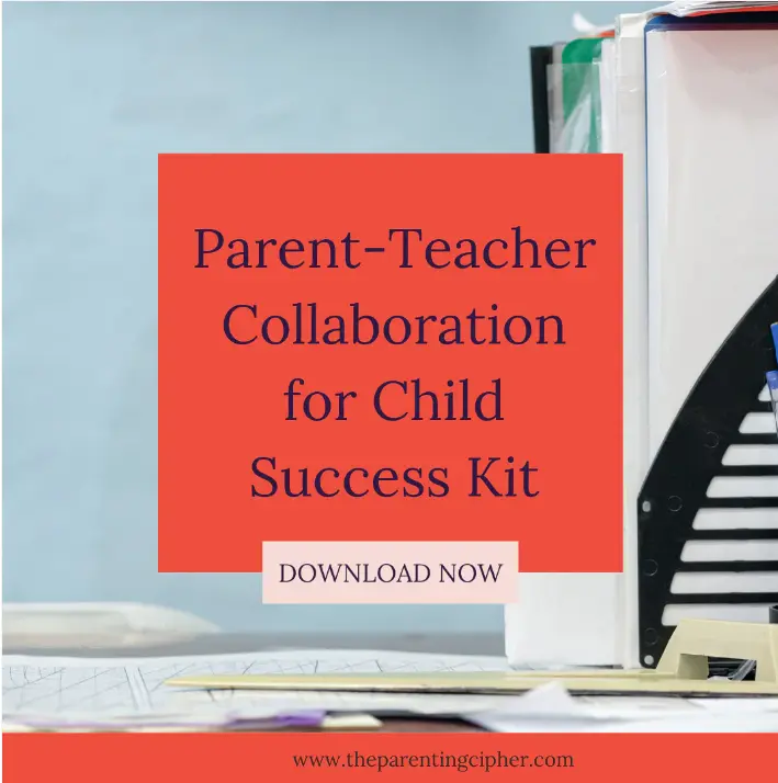 Parent-Teacher Collaboration for Child Success Kit - Back-to-School Confidence, Goal-Setting Power, Resourceful Advocacy, Proactive Involvement