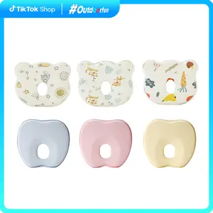 Baby Head Shaping Pillow Breathable Bed Sleeping Pillow for Newborn Infant Flat Head Prevention Head Support boppy  pillow  baby Outdoorfun