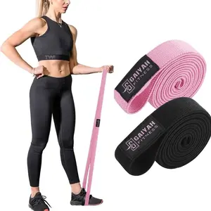 Long Resistance Bands, Fabric Resistance Bands Stretch Bands for Exercise Bands Resistance Bands Set Elastic Resistance Bands for Working Out Women Resistance Bands for Physical