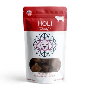 HOLI Freeze-Dried Beef Liver Dog Treats