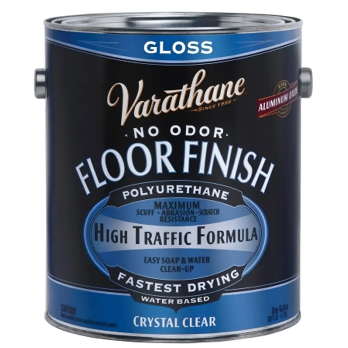 212 MAIN Rustoleum Classic Diamond Wood Floor Finish, Gloss Shine, Stain Resistant, Easy Apply Floor Coating, 2-Pack (230031)