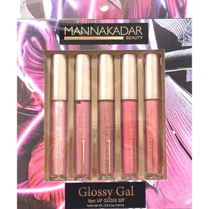 Manna Kadar Glossy Gal 5pc Lip Gloss Set