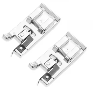 2Counts Anti-Slip Ergonomic Sewing Machine Foot Set, Adjustable Stitch Precision Presser Foot, Rust-Resistant Durable Accessories