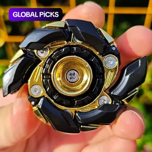 Fidget Spinner Toy, 1 Piece Metallic Design Stress Relief Toy, Open Armor Spinning Top Fidget Toys, Novelty Toys for Adults, Stress Relieving Accessory, Stress Relief Fidgeting, Cool Gadgets #GLOBAL PICKS