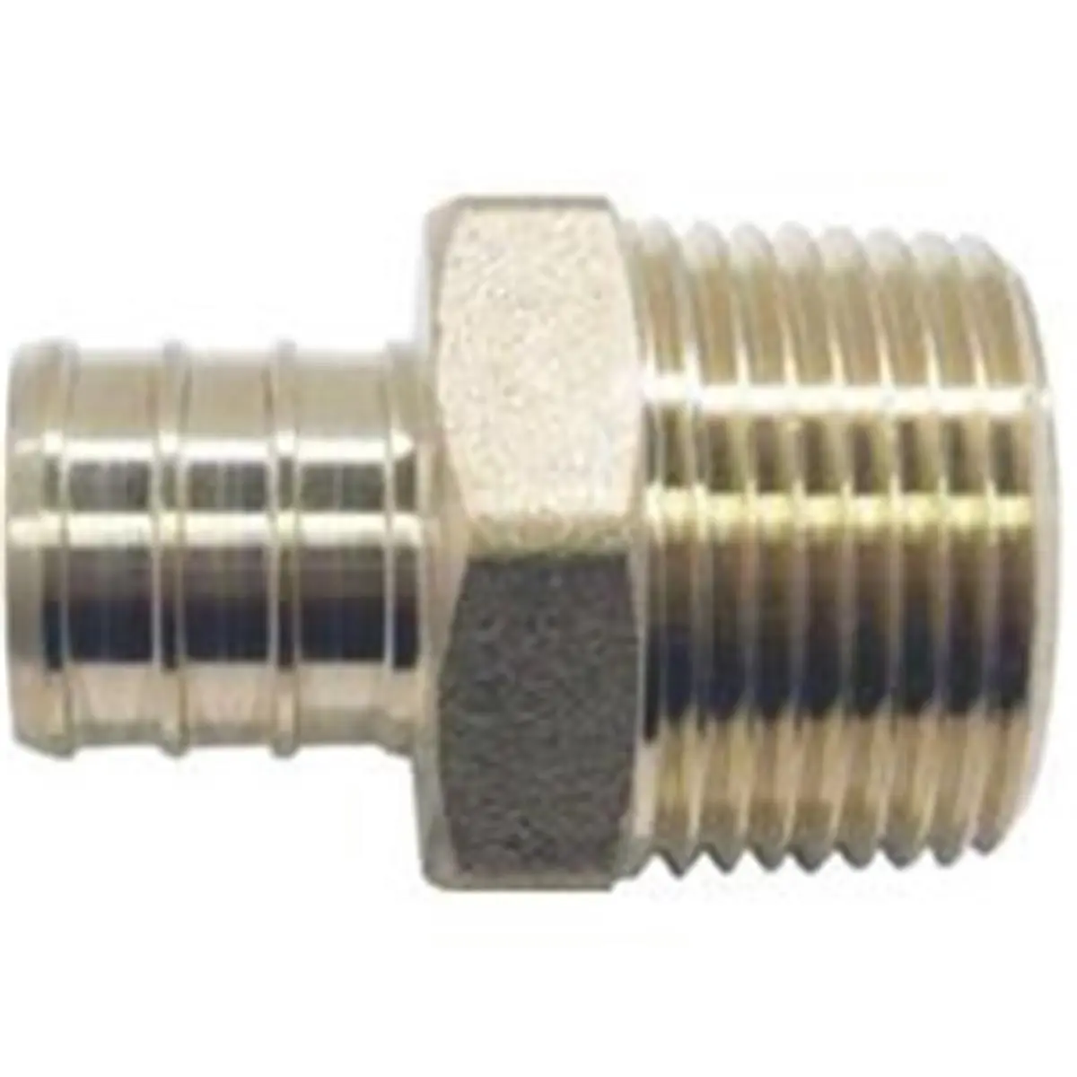 Conbraco Adapter Pex 1In Brass Male APXMA11, Male Adapter