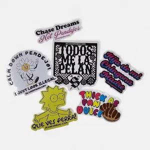 SilvaSpadas Custom Die-Cut Sticker Pack of 6 - Chase Dream Not Pendejo Hija de mi Chingona Madre Designs - Random Selection Based on Availability