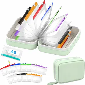 A8 Waterproof Pill Pouch Set, Large Weekly Pill Organizer with 14 Color‑Coded Medicine Pouches, Reusable Travel Medicine Organizer, Zippered Pill Storage for Fish Oils, Vitamins, dealsforyou, summerwins