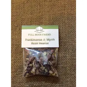 Frankincense and Myrrh Resin Incense