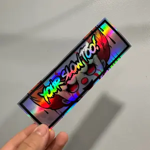 PENNYWISE Sticker! (6x2 inches) with Sustainable & Durable Features