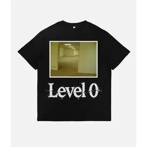 "Level 0" The Backrooms Themed Tshirt | Washed Tshirt