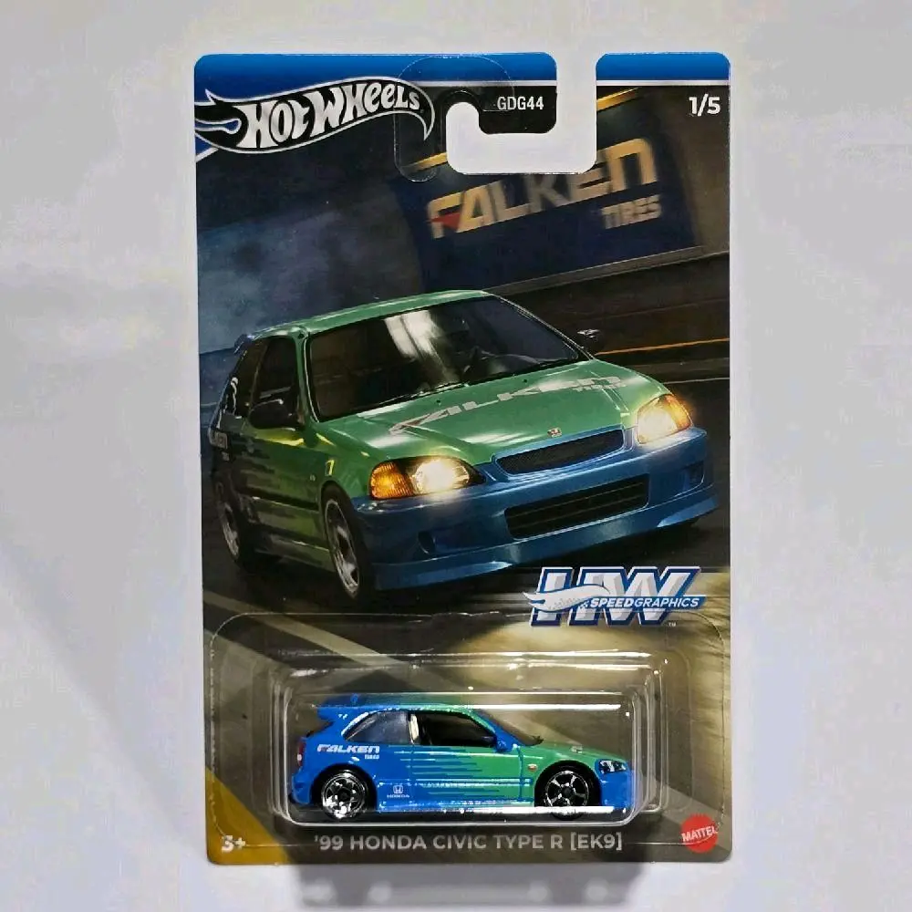Hot Wheels ‘99 Honda Civic Type R HW Speed Graphics Falken