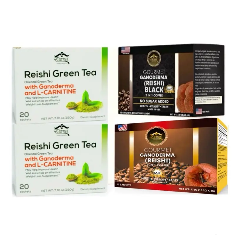 reishi green tea with ganoderma and l carnitine gourmet ganoderma reishi coffee
