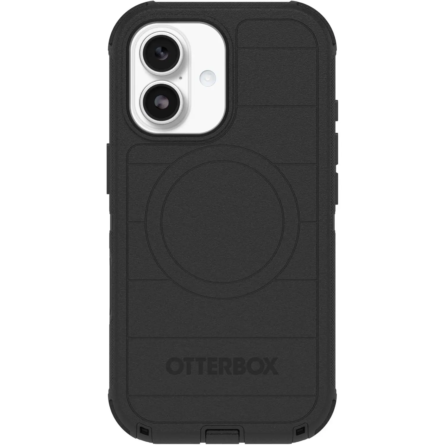 OtterBox iPhone 17 Defender Pro Series Smartphone Case - Black, Tough Rugged Durable Cellphone Shell, MagSafe-Enabled Handheld Cover with Secure Button Access