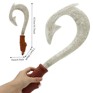 Moana Fishhook Hook Toy with Light & Sound Kids Pretend Play Anime Collection Gift