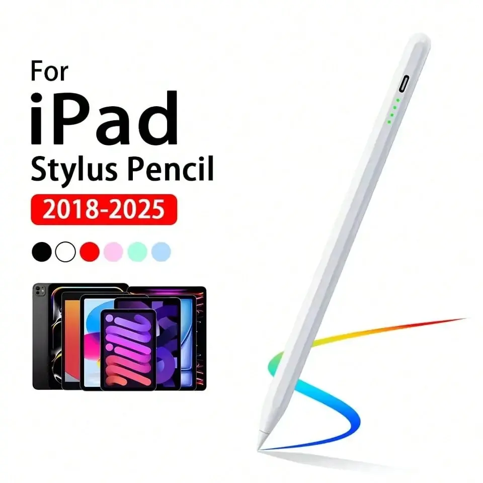 Compatible with Apple Pencil, Fits iPad Air 11/5/4/3, M3/m2, A16, Pro 13/11, M4, 12.9 Inch, Ideal Gift for Mother, Family, Friends, Usb Rechargeable Stylus, Touch Stylus Pen, Tablet Pens For Touch Screen, Stylus Pens For Touch Screens