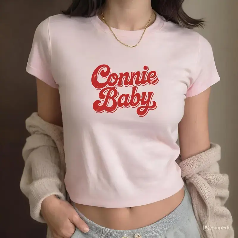 Team Conrad Baby Tee, TSITP Merch Crop Top, The Summer I Turned Pretty Shirt, Y2K Summer Graphic Tee, Gift for Her