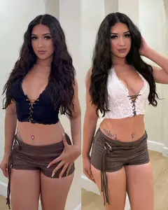 Sequin V Tops Sequin V Tops