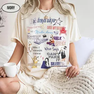 [SALE UP TO 50%] Vintage Freya Skye Stars Align Tour Comfort Color T-shirt, Worlds Collide Concert Fanwear Style, Retro Pop Tour Graphic, Unisex Oversized Casual Gift