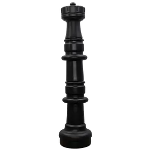 MegaChess 41 Inch Dark Plastic Rook Giant Chess Piece