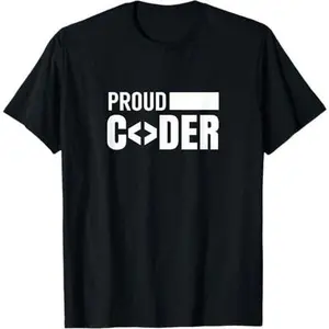 Proud Coder Code Software Programmer Coding T-Shirt