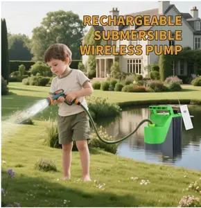 Foxlux Submersible Sump Pump, Smart Water Sensor Auto On/Off, Manual/Auto Mode, 1/6 HP  1500 GPH  Multi-Use Utility Water Pump for Pool/Basement/Garden Drainage