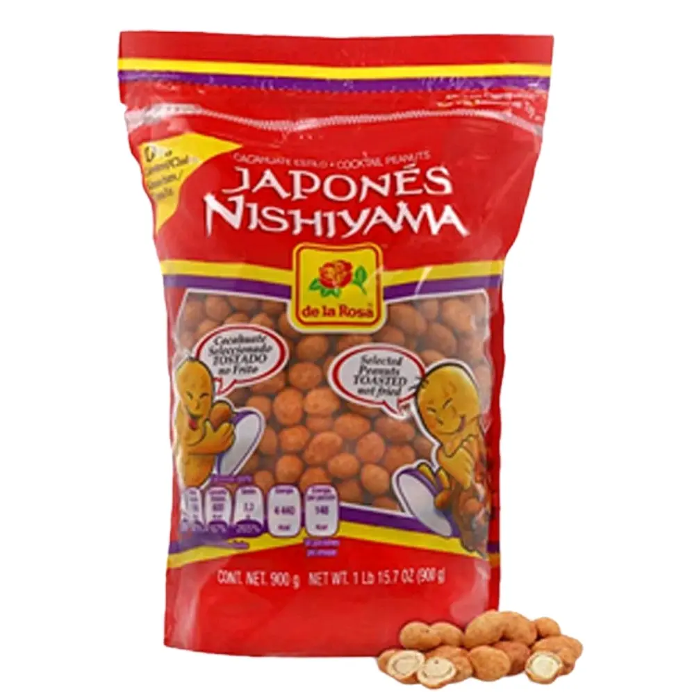 Japonese Nishiyama , Cocktail Peanuts / Bag With 900g / Japonese Nishiyama , Cocktail Peanuts / Bag With 900g /