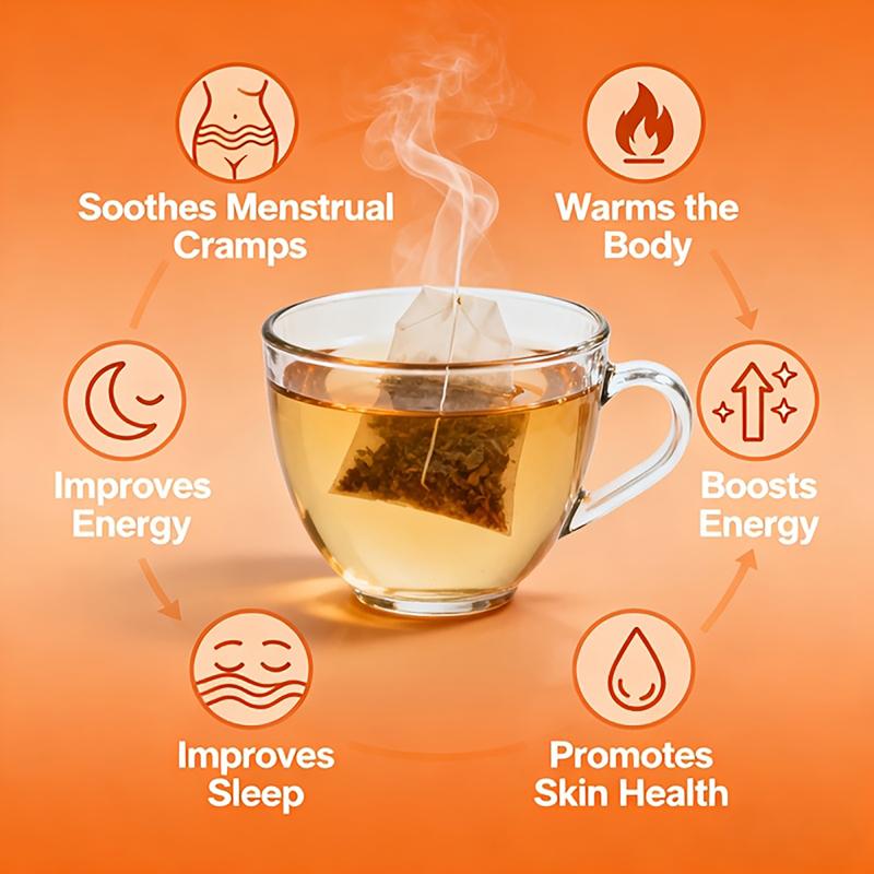 30/60/90 Bags Kidney Tea Formula Ginseng Five Treasure Tea Combination Scented Tea 6 Treasures Tea Red Date Wolfberry Men's Tea Health Mulberry Herbal Formula Organic Wellness Beverage No Coffeine Natural