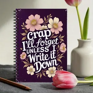 New Bestselling A5 Spiral Notebook, Sketchbook, Coil Binding Journal, Sticky Notes Writing Pad, Ideal for Drawing and Note-Taking
