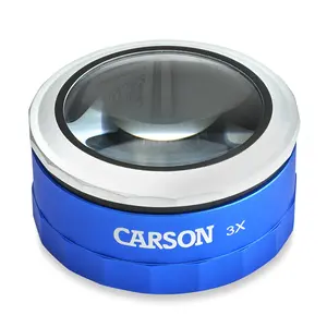 Carson MagniTouch 3x Touch Activated LED , Lighted Stand Loupe Magnifier (MT-33)