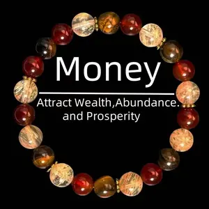 Money Energy Bracelet | Shift Your Vibe, Let the Dollars Come to You | Graduation Gifts