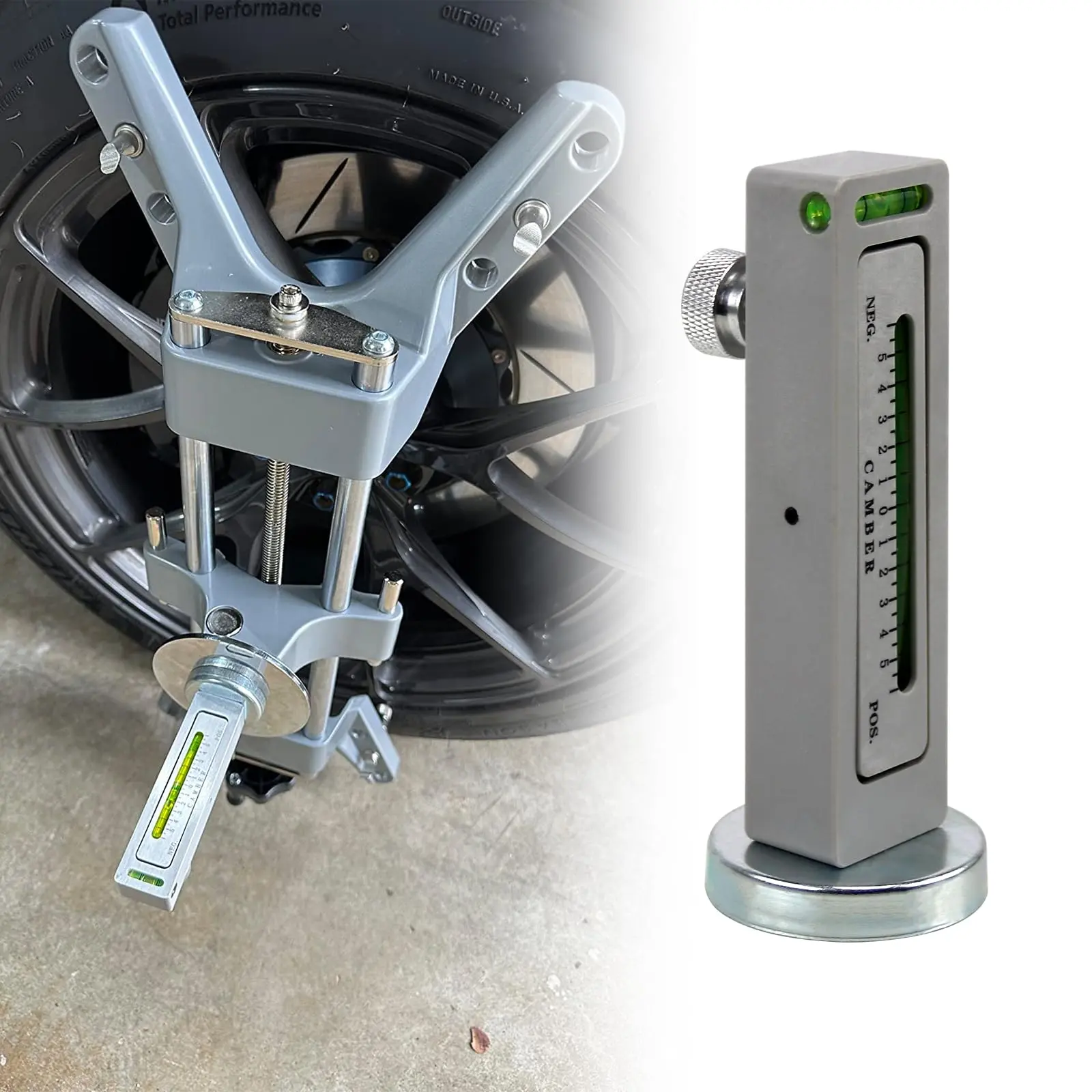 Universal Magnetic Gauge Tool Wheel Alignment Camber Caster Strut For Truck Car Rv